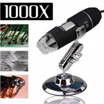 Assistência Técnica e Garantia do produto Microscópio Digital Usb Zoom 1000x Hd 2MP Led Foto e Vídeo Profissional Frete Barato Envio Imediato