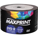 Assistência Técnica e Garantia do produto Mídia Gravável Max Dvd 4.7Gb Bulk50/16X