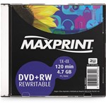 Assistência Técnica e Garantia do produto Mídia Regravável Maxprint 4.7Gb Dvd+Rw4X