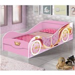 Assistência Técnica e Garantia do produto Mini Cama Infantil Carruagem Moranguinho J&A Móveis Rosa