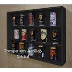 Assistência Técnica e Garantia do produto Mini Estante Vitrine para Coleções Miniaturas / Cervejas Laqueada - Preto