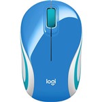 Assistência Técnica e Garantia do produto Mini Mouse Logitech M187 Sem Fio Azul 1000dpi