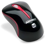 Assistência Técnica e Garantia do produto Mini Mouse Óptico USB Preto/Vermelho - Maxprint