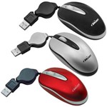 Assistência Técnica e Garantia do produto Mini Mouse Retrátil Brasil - Bright  Preto