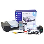 Assistência Técnica e Garantia do produto Mini Projetor Led Portátil Betec - 800 Lumens - 100 Pol - Tripé - Entr. Hdmi, Vga, Av-Rca, Sd e USB