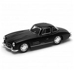 Assistência Técnica e Garantia do produto Miniatura Carro de Coleção Mercedes-benz 300sl Antiga Promoção Cor Preto Welly