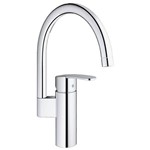 Assistência Técnica e Garantia do produto Misturador Monocomando para Cozinha Bica Alta Wave Cosmopolitan Grohe Cromado