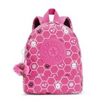 Assistência Técnica e Garantia do produto Mochila Infantil Sienna Rosa Pink Dog Tile Kipling