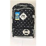 Assistência Técnica e Garantia do produto Mochila Preta com Branco/cinza