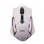 Assistência Técnica e Garantia do produto Mouse Gamer Macro 4000dpi Branco Usb Led - Robotic Ms308 Oex