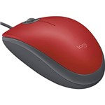 Assistência Técnica e Garantia do produto Mouse Logitech Silent M110 Vermelho 1000dpi