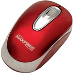 Assistência Técnica e Garantia do produto Mouse Óptico Colorido USB Vermelho/Prata - Maxprint