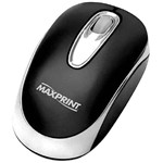 Assistência Técnica e Garantia do produto Mouse Óptico USB Preto/Prata - Maxprint