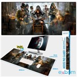 Assistência Técnica e Garantia do produto Mouse Pad Gamer Extra Grande 90x40cm Antiderrapante Bordas Costuradas Tema Games 10 - Exbom MP-9040A Mousepad