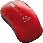 Assistência Técnica e Garantia do produto Mouse Sem Fio 2.4 Ghz Vermelho - Multilaser