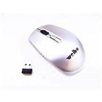 Assistência Técnica e Garantia do produto Mouse Sem Fio 2.4g Wireless Optical Weibo Prata