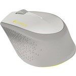 Assistência Técnica e Garantia do produto Mouse Sem Fio Wireless M280 Nano Cinza/Amarelo - Logitech