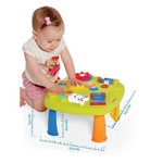 Assistência Técnica e Garantia do produto Music Table Mesinha Mesa Educativa Centro Atividade Infantil Bebê Calesita com Som