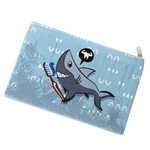 Assistência Técnica e Garantia do produto Necessaire Envelope - Tubarão - Azul - Od-nevit - Ó Design