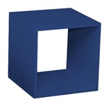 Assistência Técnica e Garantia do produto Nicho Cubo Macs Baby 40cmx40cm Bramov Móveis Azul