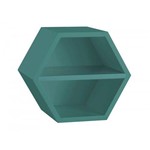 Assistência Técnica e Garantia do produto Nicho Hexagonal 1 Prateleira Favo Maxima Azul Claro