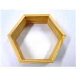 Assistência Técnica e Garantia do produto Nicho Rustico Colmeia Hexagonal 25x9,5cm Várias Cores