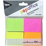 Assistência Técnica e Garantia do produto Nota Autoadesiva T003 Pop Office 4 Cores - Tris