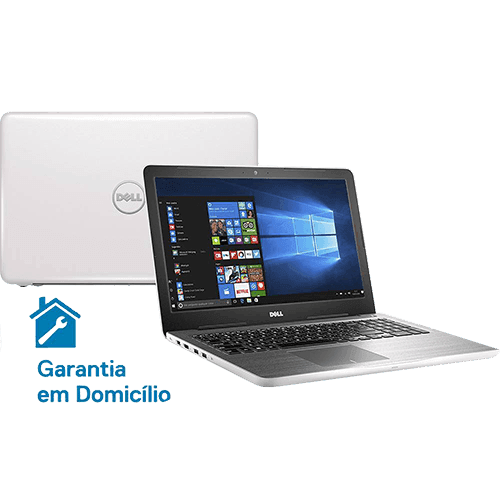 Assistência Técnica e Garantia do produto Notebook Dell Inspiron I15-5567-A30B Intel Core I5 8GB (AMD Radeon R7 M445 de 2GB) 1TB Tela LED 15,6" Windows 10 - Branco