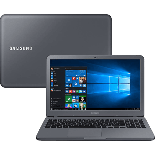 Assistência Técnica e Garantia do produto Notebook Essentials E20 Intel Celeron Dual Core 4GB 500GB LED HD 15,6" W10 Cinza Titânio - Samsung