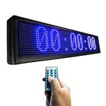 Assistência Técnica e Garantia do produto Painel Cronômetro de LED 1m X 20cm Contagem + Textos e Efeitos em Alto Brilho a Prova D'água