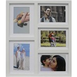 Assistência Técnica e Garantia do produto Painel de Fotos Fine (38x45x3cm) Branco para 5 Fotos - Kapos