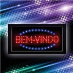 Assistência Técnica e Garantia do produto Painel de Led Letreiro Luminoso Placa Bem Vindo