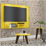 Assistência Técnica e Garantia do produto Painel para Tv Enzo Plus 120x90 Cm - Amarelo - RPM Móveis