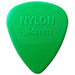 Assistência Técnica e Garantia do produto Palheta Jim Dunlop Nylon 0.94 Mm Verde