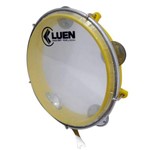Assistência Técnica e Garantia do produto Pandeiro ABS Amarelo Junior Pele Cristal 8" - Luen
