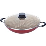 Assistência Técnica e Garantia do produto Panela Wok Tramontina Paris Antiaderente 32Cm - Cereja