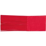 Assistência Técnica e Garantia do produto Papel de Bala Seda Vermelho 8cm - 48 Unidades - Regina Festas