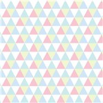 Assistência Técnica e Garantia do produto Papel de Parede Adesivo Texturizado Triângulos Coloridos 2,70x0,57m