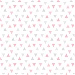 Assistência Técnica e Garantia do produto Papel de Parede Adesivo Triângulos Rosa e Cinza 2,70x0,57m