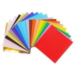 Assistência Técnica e Garantia do produto Papel Dobradura Especial para Origami 7,5 Cm Colorido 300 Folhas 22 Cores