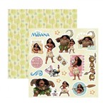 Assistência Técnica e Garantia do produto Papel Scrapbook DF - SDFD088 - Moana 2 Recortes - Toke e Crie