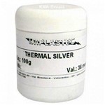 Assistência Técnica e Garantia do produto Pasta Térmica com Prata 100g - Thermal Silver - P/ Processador - Implastec