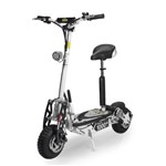 Assistência Técnica e Garantia do produto Patinete Scooter Elétrico Two Dogs 1000w 36v com Computador de Bordo Branco