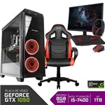 Assistência Técnica e Garantia do produto PC Gamer Completo ICO Y4719072447571 Intel I5-7400 8GB (GeForce GTX 1050 2GB)1TB + Cadeira Gamer Red