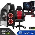 Assistência Técnica e Garantia do produto PC Gamer Completo Neologic NLI80946 Intel G4560 8GB (GeForce GTX 1050 2GB)1TB + Cadeira Gamer Red