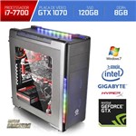 Assistência Técnica e Garantia do produto PC Gamer Neologic Battlemachine NLI68212 I7-7700 8GB (GeForce GTX 1070)1TB+120GB SSD Windows 7