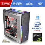 Assistência Técnica e Garantia do produto PC Gamer Neologic Battlemachine NLI68213 I7-7700 8GB (GeForce GTX 1070)1TB+120GB SSD Windows 8