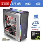 Assistência Técnica e Garantia do produto PC Gamer Neologic Battlemachine NLI68214 I7-7700 8GB (GeForce GTX 1070)1TB+120GB SSD Windows 10