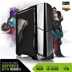 Assistência Técnica e Garantia do produto PC Gamer Neologic Moba Box NLI64464 Intel Core I3-6100 8GB (GeForce GTX 1050Ti 4GB) 1TB