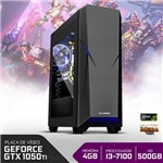 Assistência Técnica e Garantia do produto PC Gamer Neologic Moba Box NLI68181 Intel I3-7100 4GB (GeForce GTX 1050Ti 4GB) 500GB